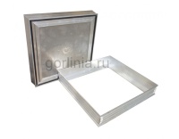 Напольный люк под плитку 400х400 мм Small 