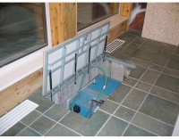 Так выглядит напольный люк АМО 1100п*900 